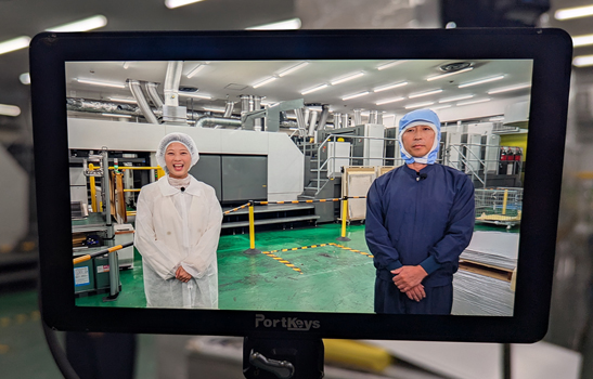 当社がTVで放送されました